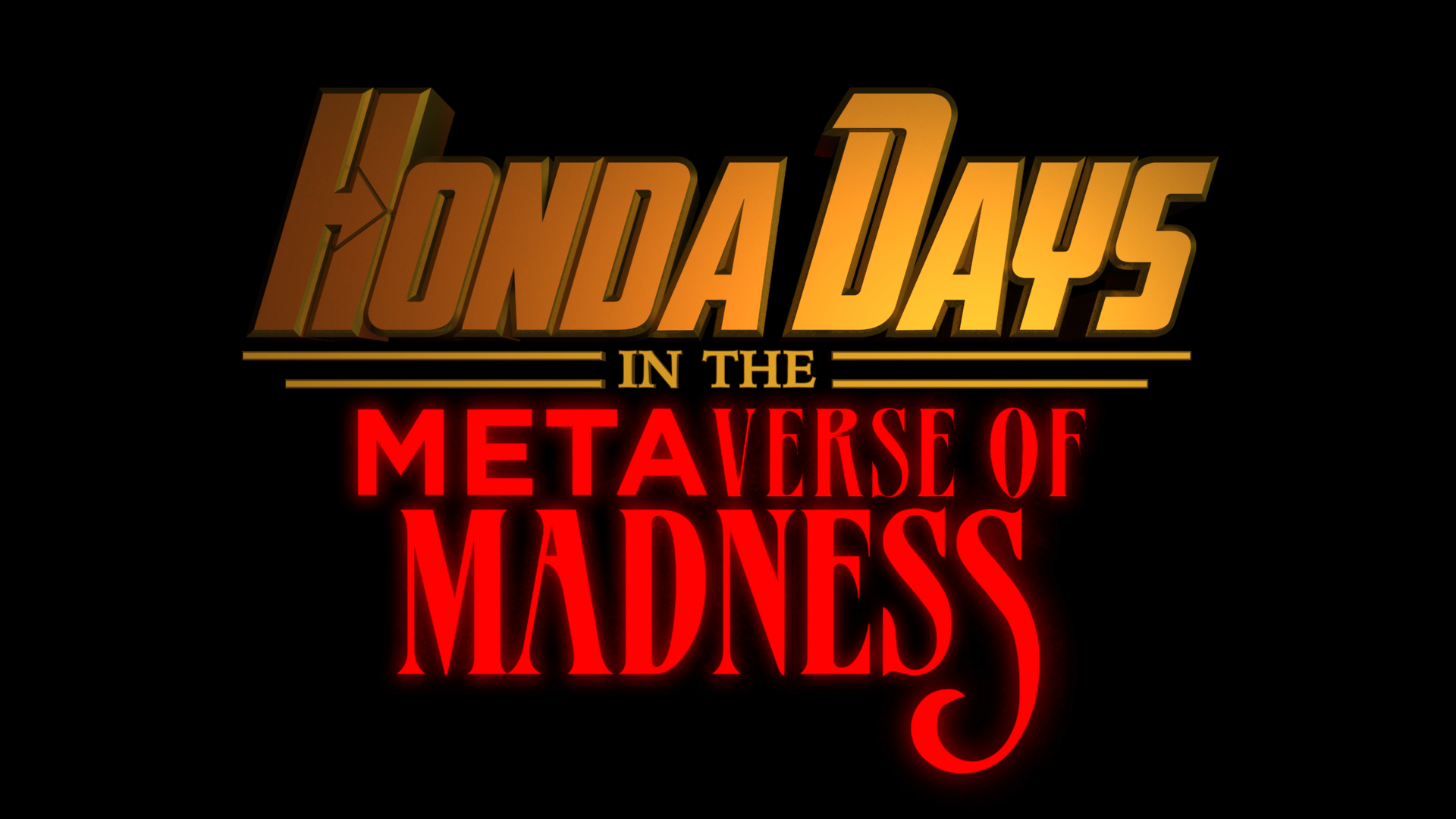 Honda Days Multiverse of Madness logo